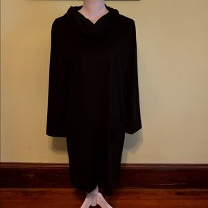 Habitat microfiber black dress in EUC, size L